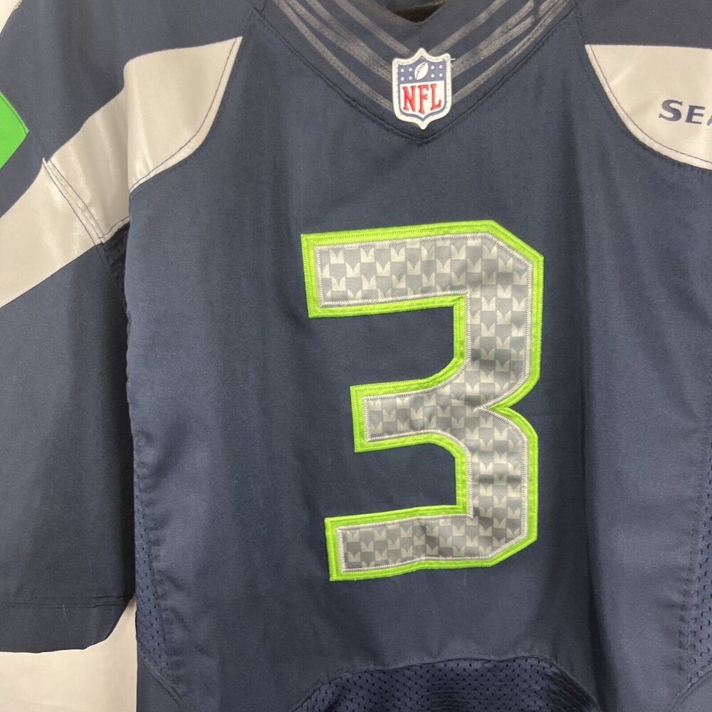 Seattle Seahawks Russell Wilson Signed Nike Jersey Unauthenticated Men's Size 48 - Picture 4 of 13